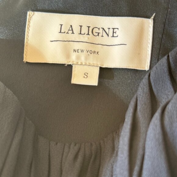LA LIGNE FABIANA DRESS NAVY Blue DRESS SIZE S - Picture 7 of 9